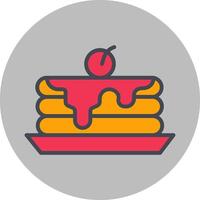 Pancake Vector Icon