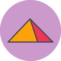 Pyramid Vector Icon