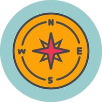 Compass Vector Icon