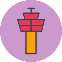 Control Tower Vector Icon