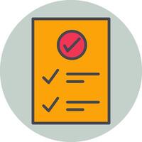 Check Up List Vector Icon