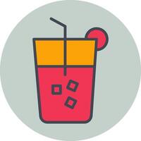 Cold Drink Vector Icon