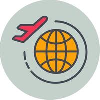 World Tour Vector Icon