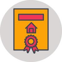 Certificate Vector Icon