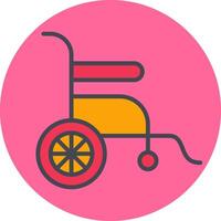 Wheelchair Vector Icon