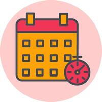 Timetable Vector Icon