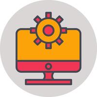 icono de vector de herramientas de desarrollo