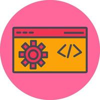 Code Optimization Vector Icon