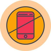 No Cell Phones Vector Icon