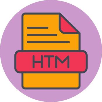 HTM Vector Icon