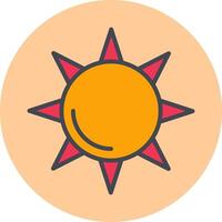 Sun II Vector Icon