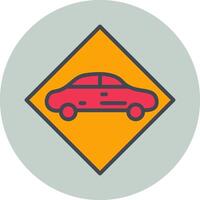 Dangerous Vehicle Vector Icon