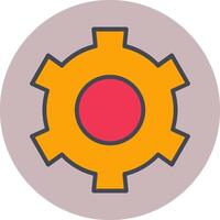 Setting Gear Vector Icon