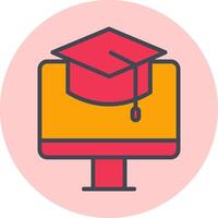 Online Education Vector Icon