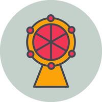 Ferris Wheel Vector Icon