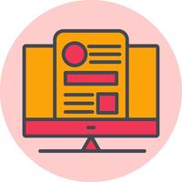 Content Production Vector Icon