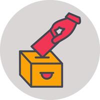 Casting Vote Vector Icon