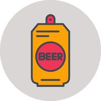 Beer Can II Vector Icon