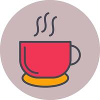 Hot Coffee Vector Icon