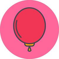 icono de vector de globo