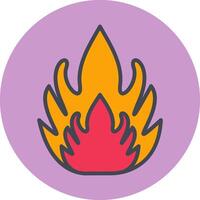 Flammable Material Vector Icon