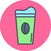 Latte Vector Icon