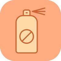 Pesticide Bottle Vector Icon