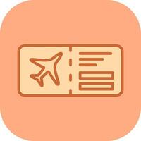 Plane Tickets Vector Icon