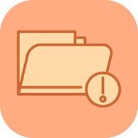 Vulnerable Folder Vector Icon