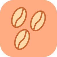 Coffee Beans Vector Icon