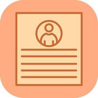 Client Profile Vector Icon
