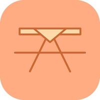 Picnic Table Vector Icon