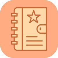 Diary Vector Icon