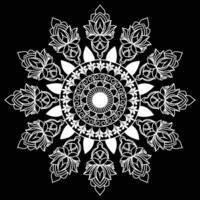 luxury mandala design vector