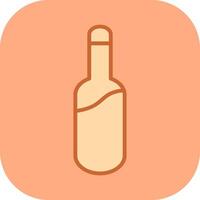 Champagne Bottle Vector Icon