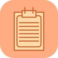 Clipboard Vector Icon