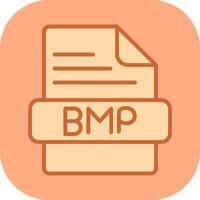 icono de vector de bmp