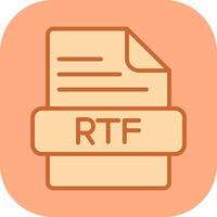 RTF Vector Icon