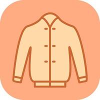 Stylish Jacket Vector Icon