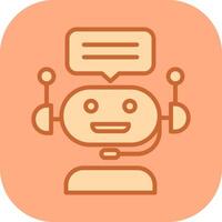 Chat Bot Vector Icon