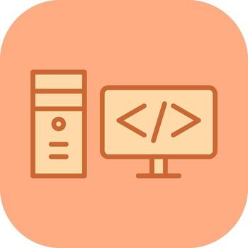 Coding Vector Icon