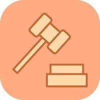 Gavel Vector Icon