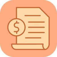 Invoice Vector Icon