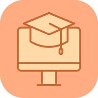 Online Education Vector Icon