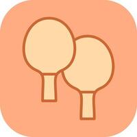 Ping Pong Vector Icon