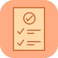 Check Up List Vector Icon