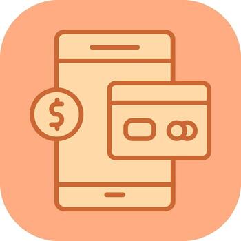 icono de vector de método de pago