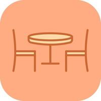 Dining Table I Vector Icon