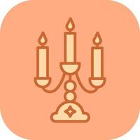 Candlestick Vector Icon