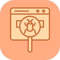Web Bug Vector Icon